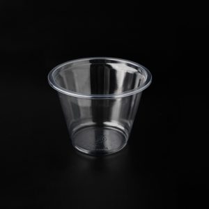 JASCO ICE CREAM CUP CLEAR FLAT BASE